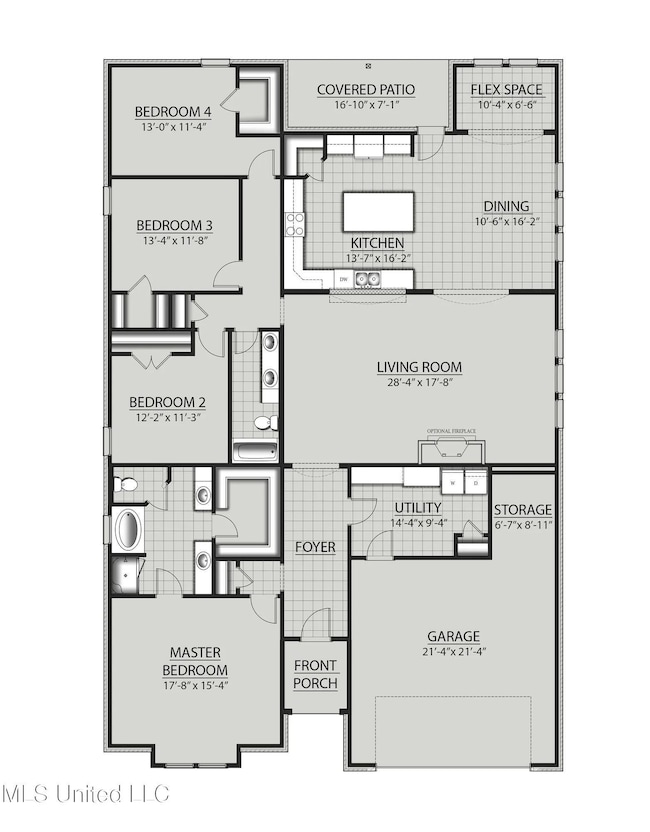 Sycamore III G - Floor Plan