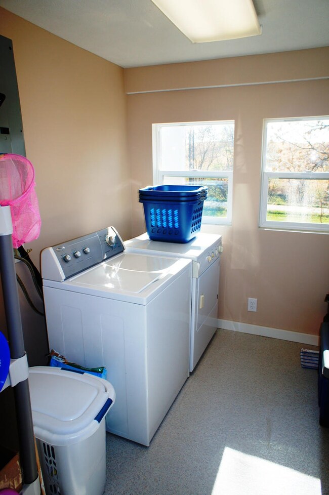 Main floor laundry