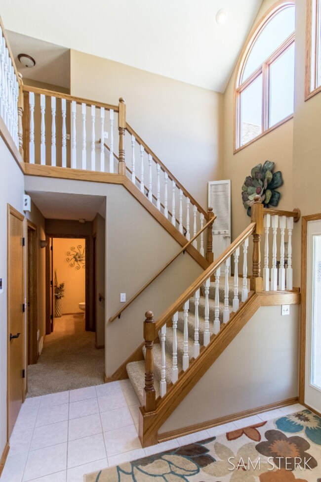 front entry staircase