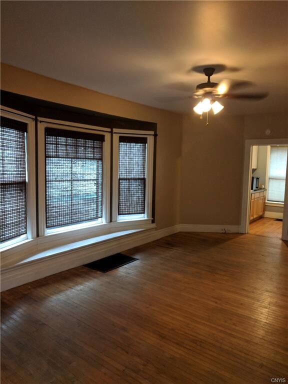 Left side apt, living room, before current tenant 
