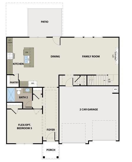 Floor plan / room layout