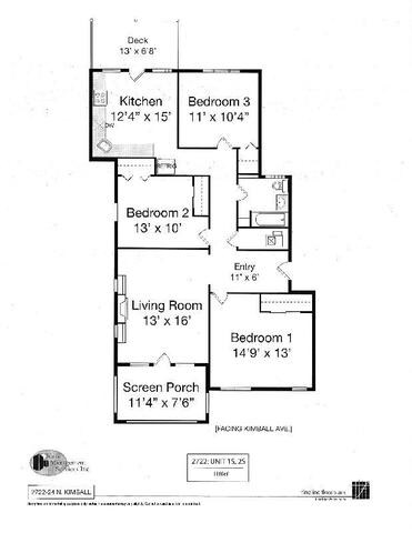 2724 N Kimball Ave unit 1, Chicago, IL 60647 - photo 5