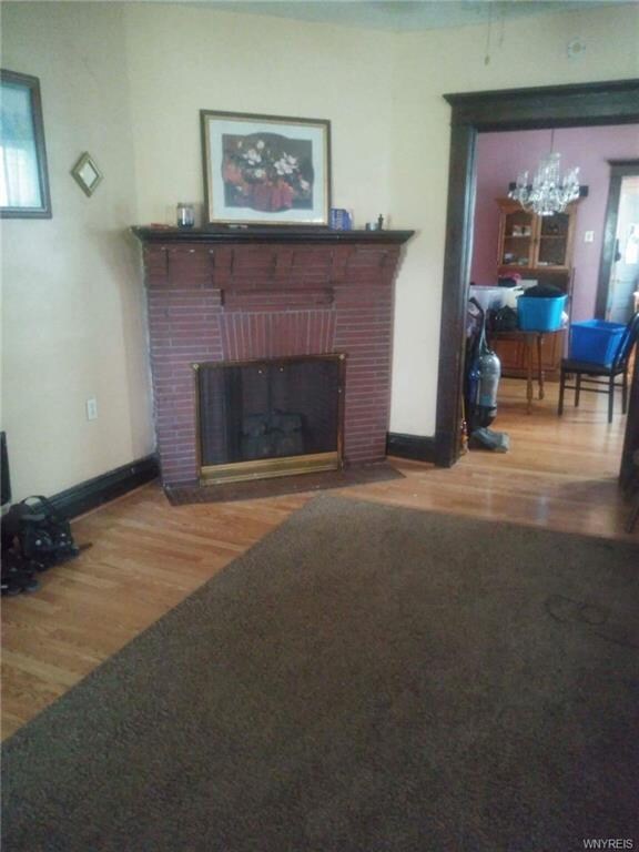 Both units have corner fireplaces