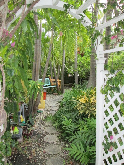 Secret Garden with Koi Pond