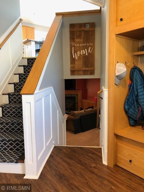 Stairs to lower level