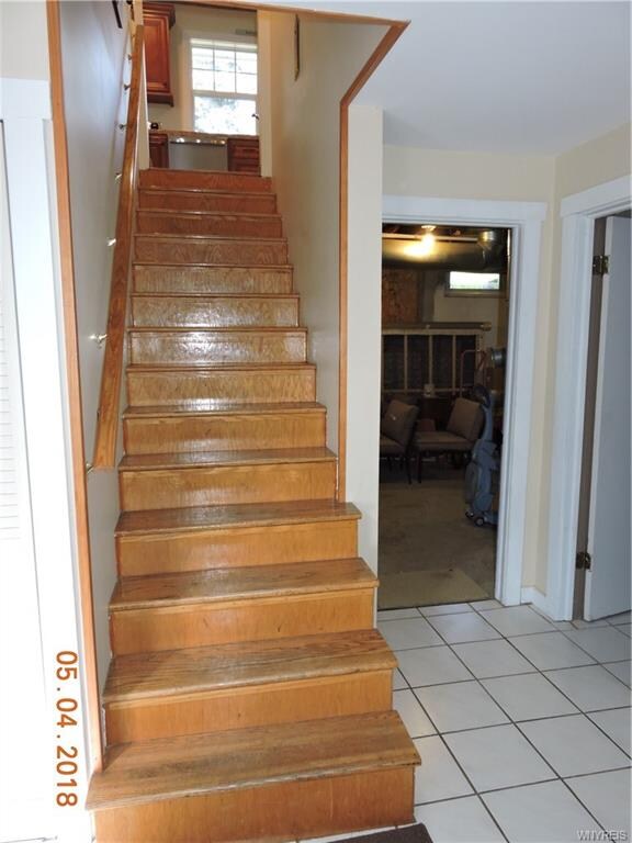 Stairs to second floor