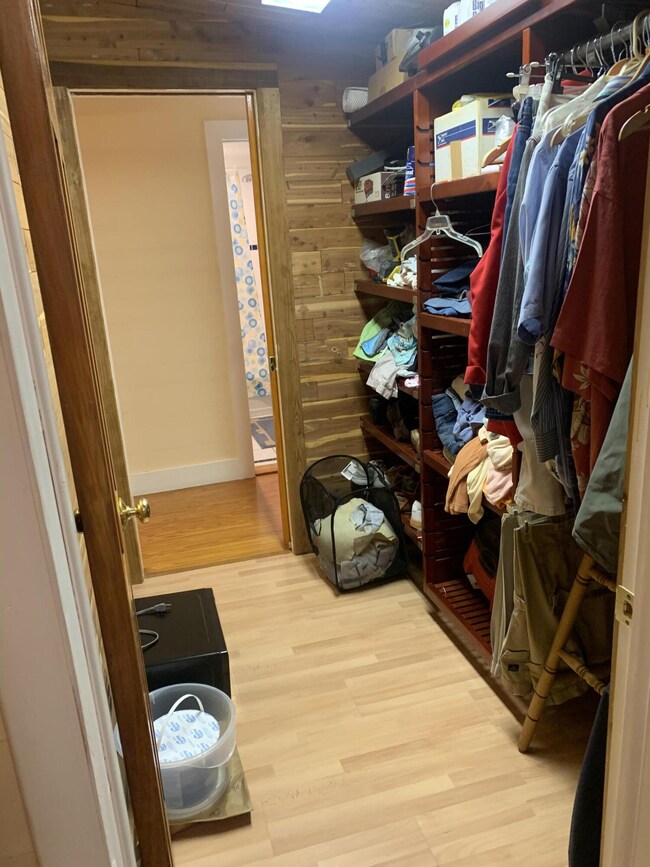 Walk thru Closet