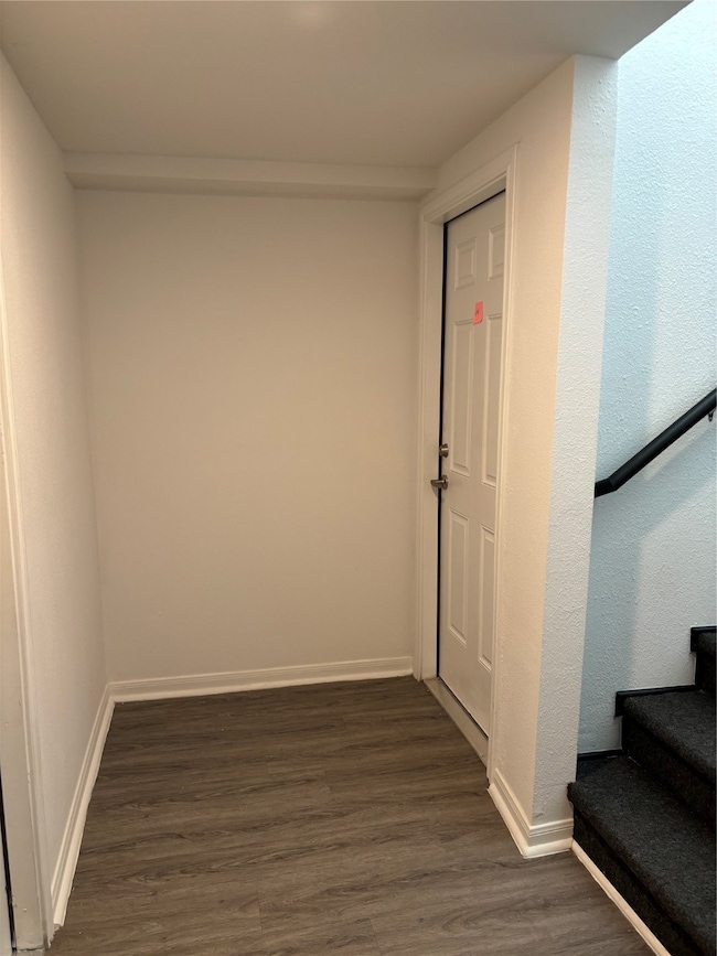 Entry stair area