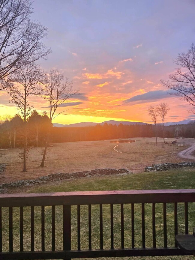 view from deck