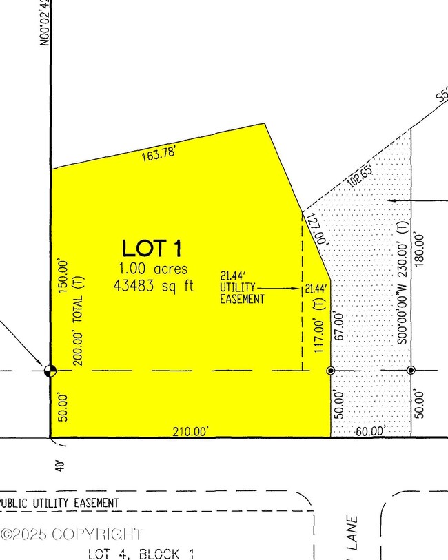 enlarged Lot 1