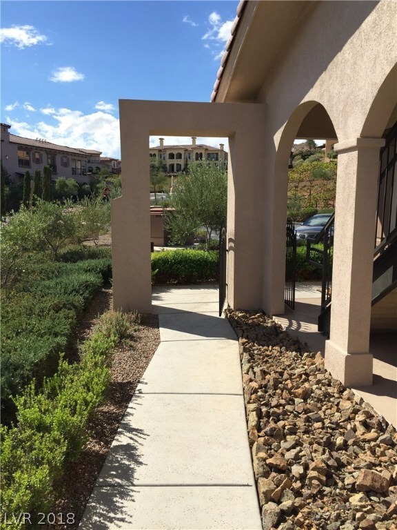 Path to the gate of unit