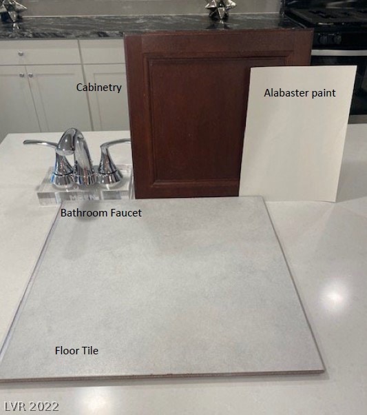 Selected finishes.