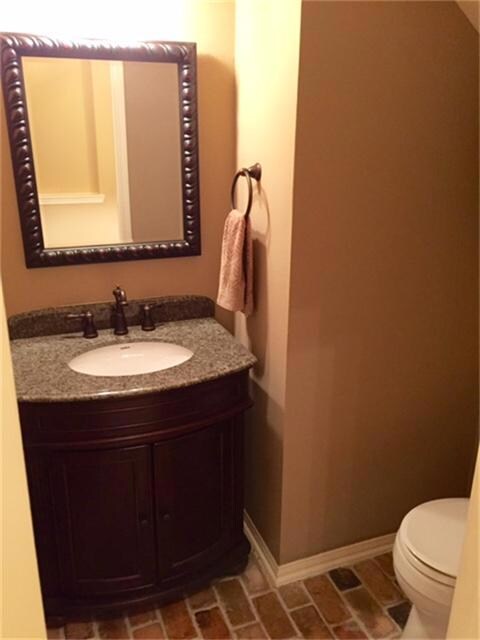 Upgraded half bath!