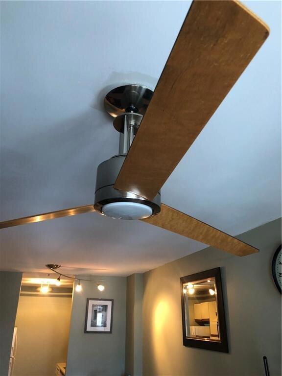 Interesting fan in the living room...