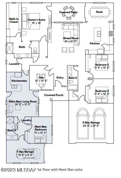 Evolution A Floorplan