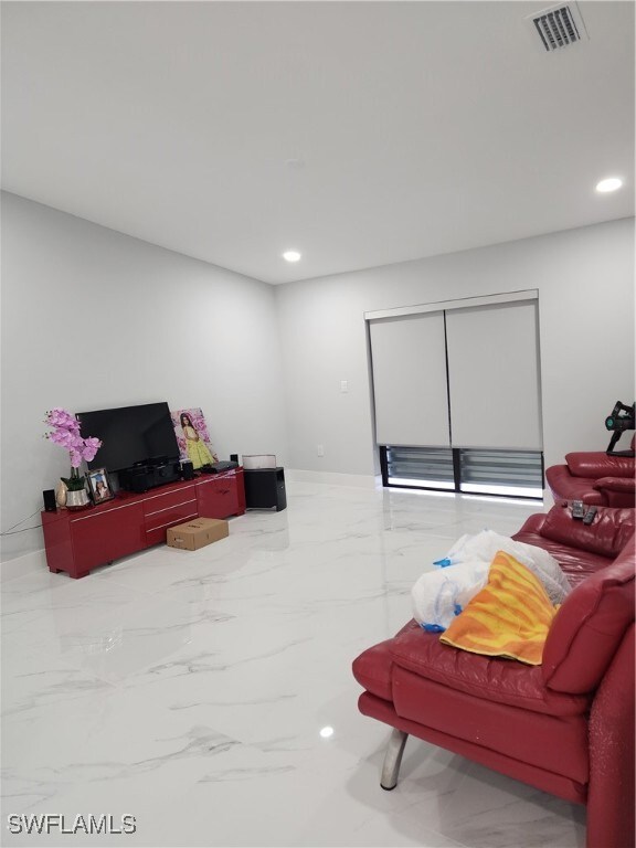 View of living room