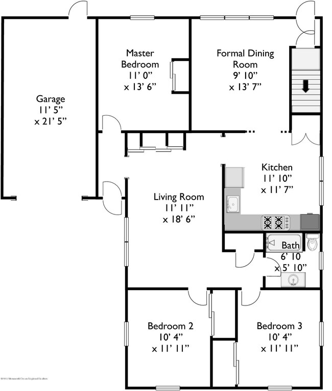 Floor Plan-Ground Level