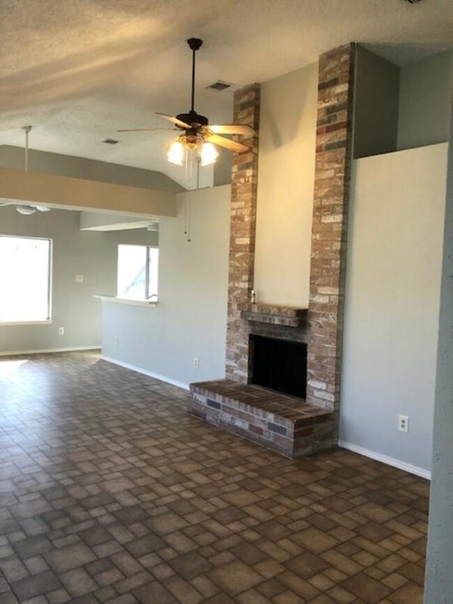 View of open concept living area