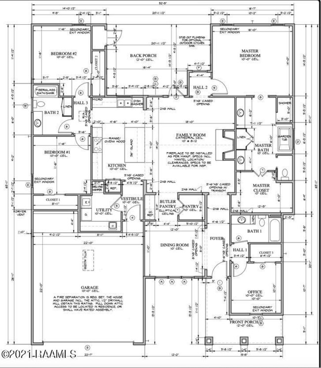 100 Drifting Sands Fl Plan