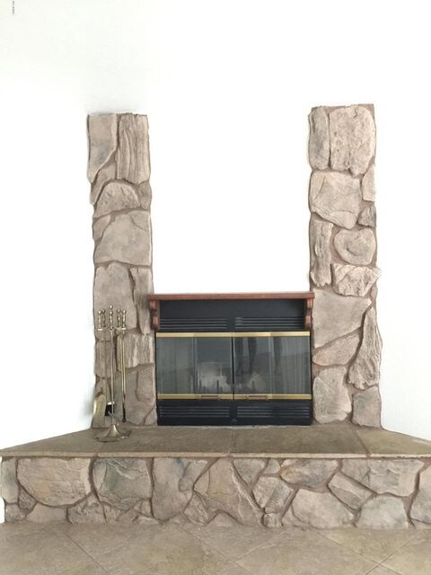 Stone  Fireplace