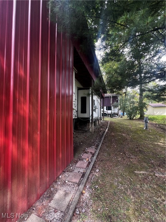 View of side of home