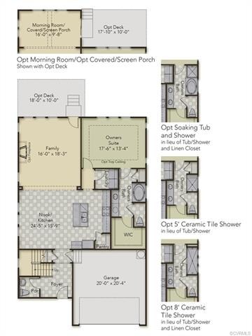FIRST FLOOR - This home includes the fireplace in 