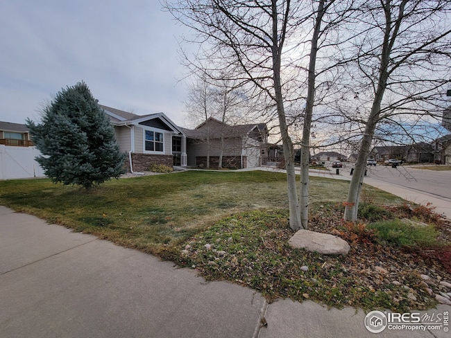 Big corner lot. Thoughtfully landscaped. Mature trees.