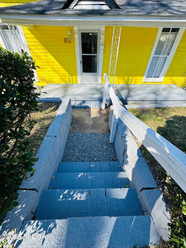 Front steps