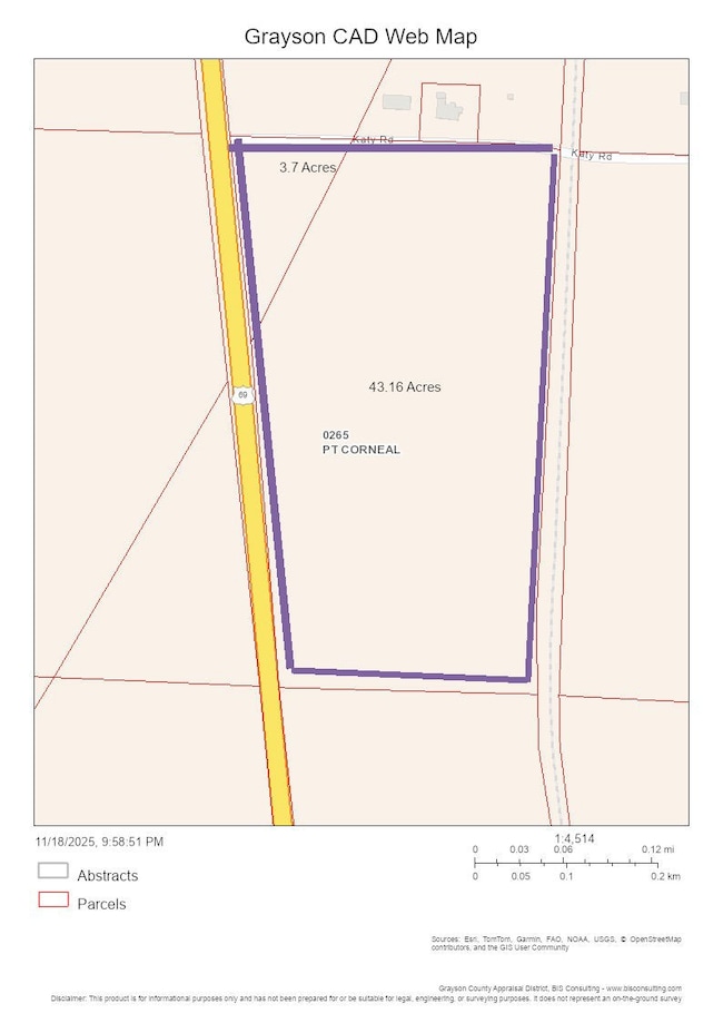 46.86 Acres N Highway 69, Bells, TX 75491 - photo 3