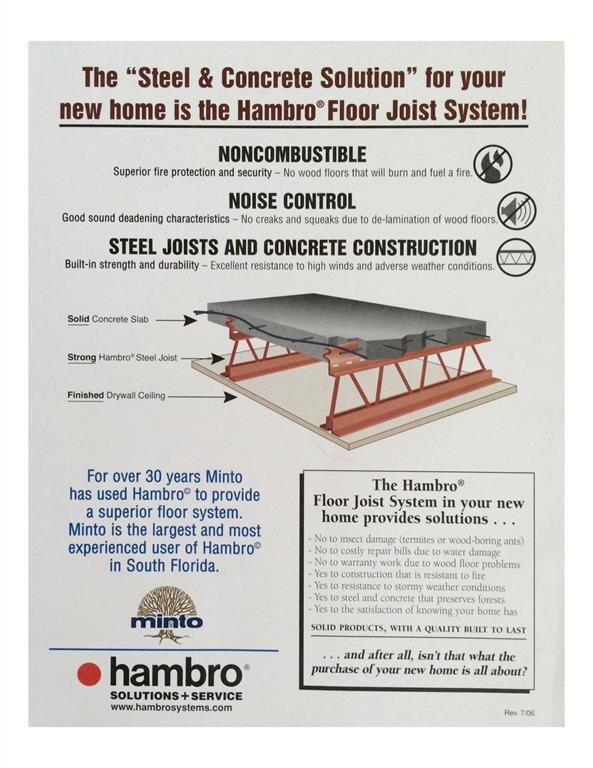 Hambro Floor Joist System