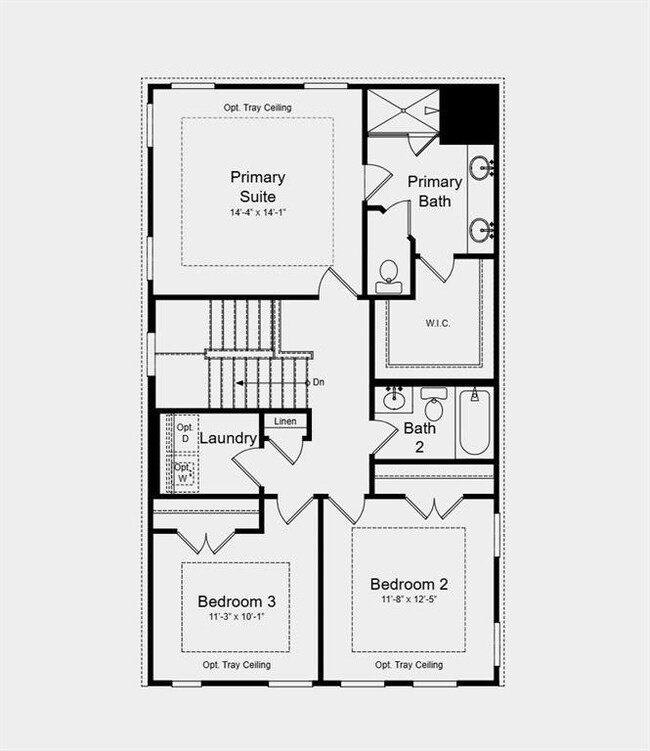 Upper Level Floor Plan