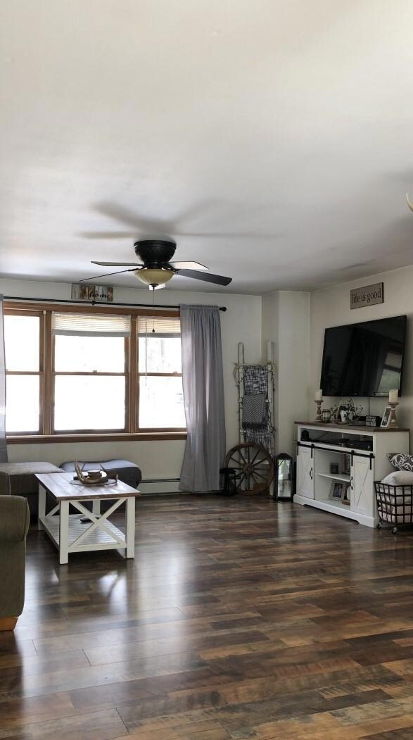 Large, open living room