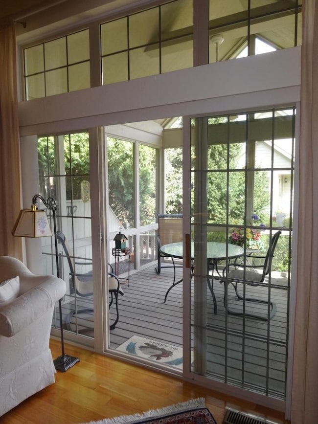 Great Room leads to porch