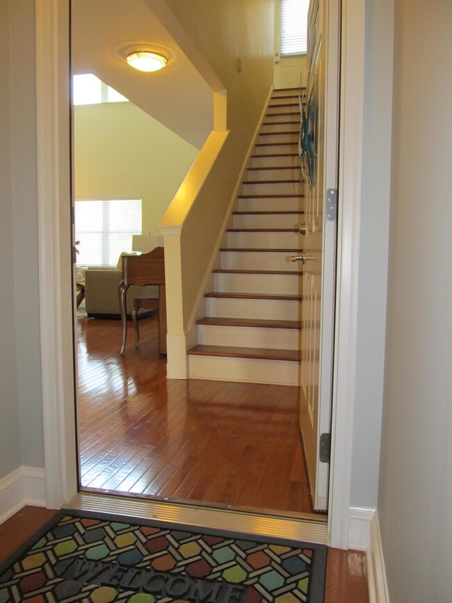 Welcoming entry!