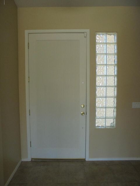 Over sized entry door
