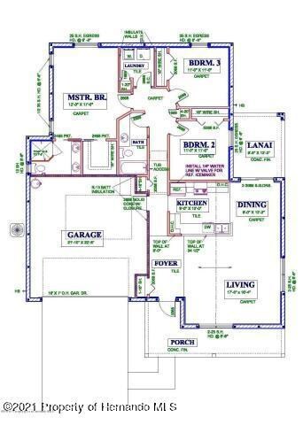 Timberline floorplan