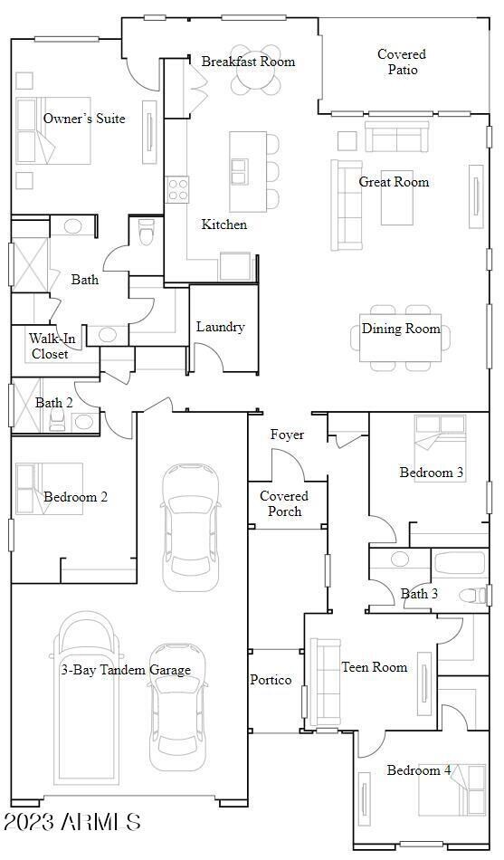Verde Trails Aspen Floorplan