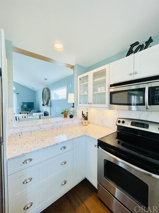 Stainless appliances, Quartz counter tops, New LVT