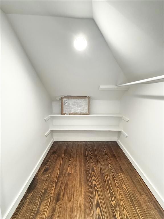 Storage closet in living room