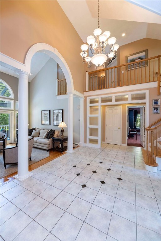 2-story grand foyer