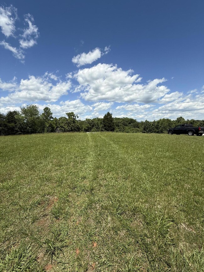 Left side of property