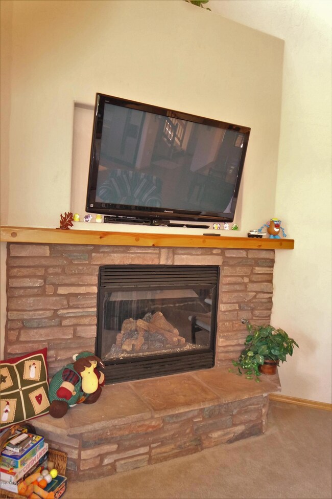 Fireplace in Greatroom