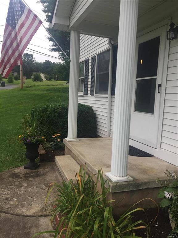 Front covered entrance