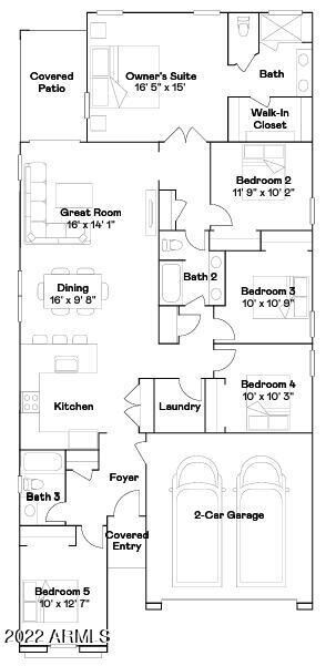 Lewis floor plan