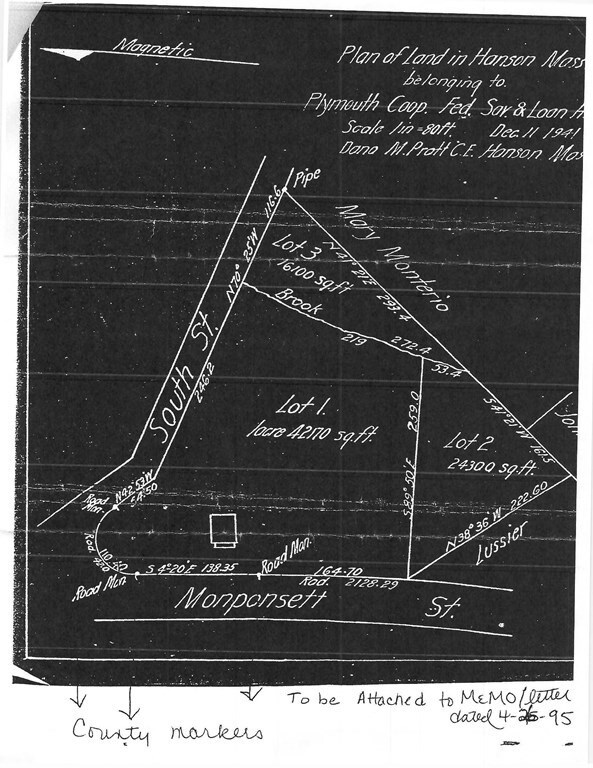 Aerial Photography Map of Hanson, MA Massachusetts