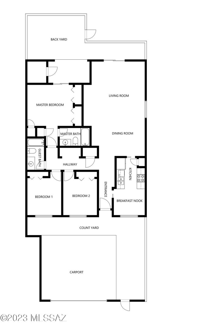 Terrenal floor plan