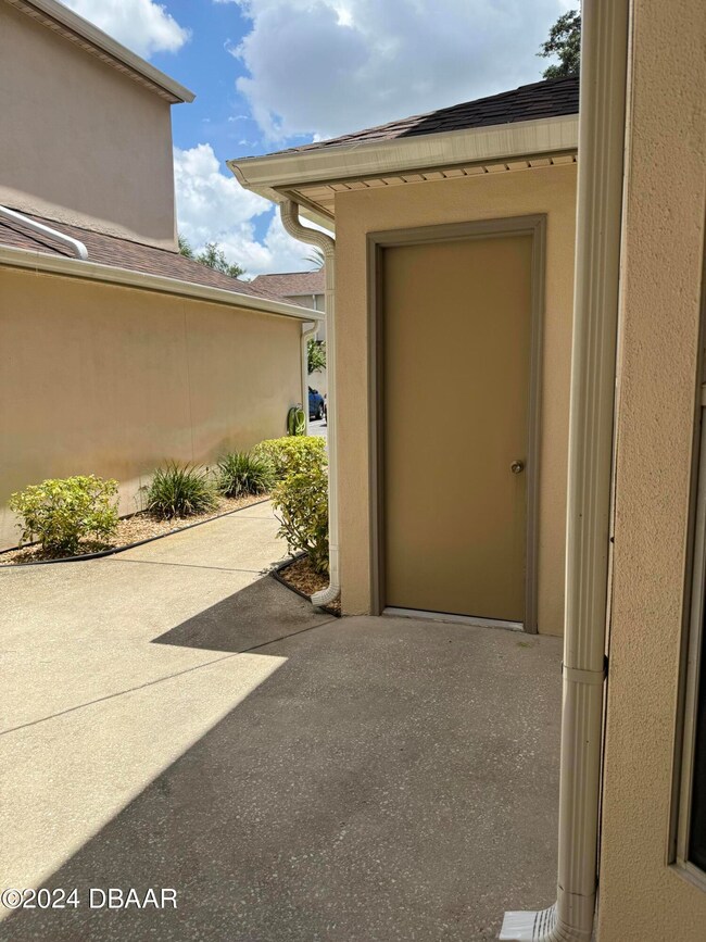 Door into Garage