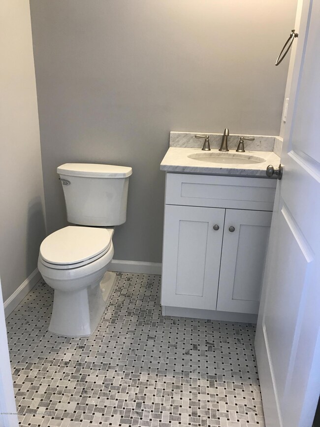 a powder room