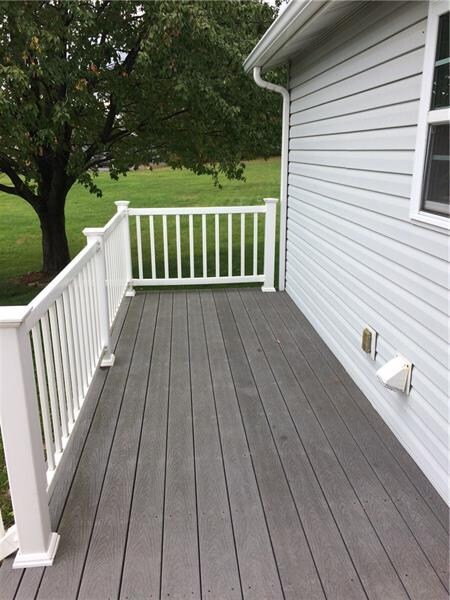 6' x 20' deck