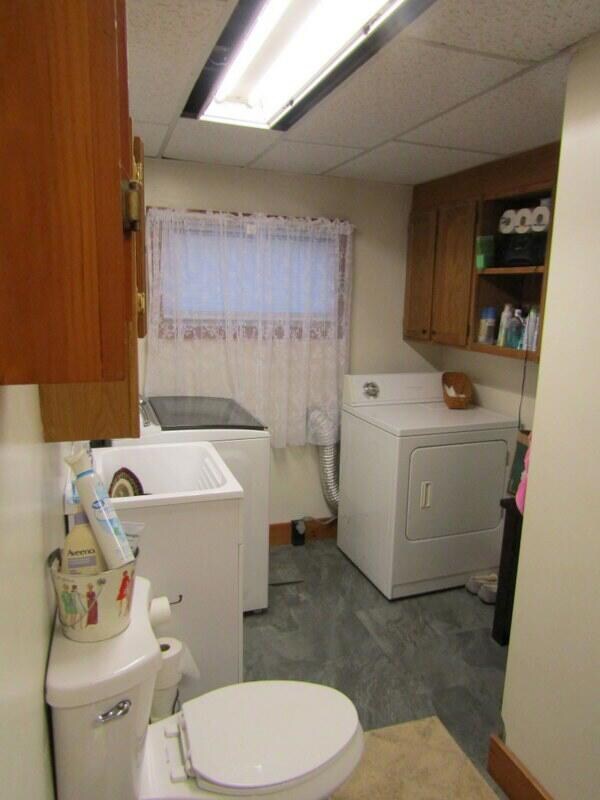 1st floor laundry and bath